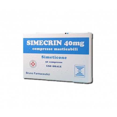 SIMECRIN*50CPR MAST 40MG