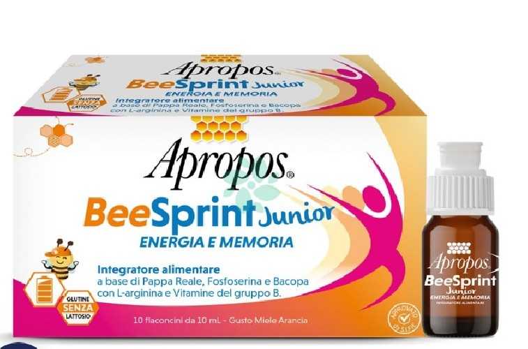 Apropos Bee Sprint Junior Energia e Memoria 10 fiale 10ml