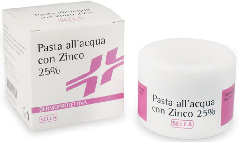 SELLA Pasta all'acqua con Zinco 25%