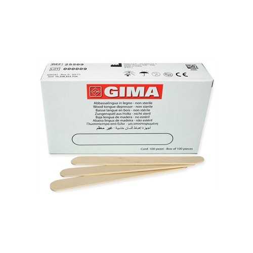 Abbassalingua medicali in legno 100 pz