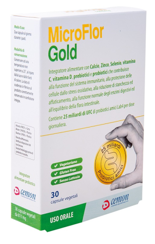 MICROFLOR GOLD 30CPS VEGETALI