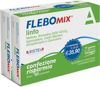 FLEBOMIX LINFO BIPACK 60CPR